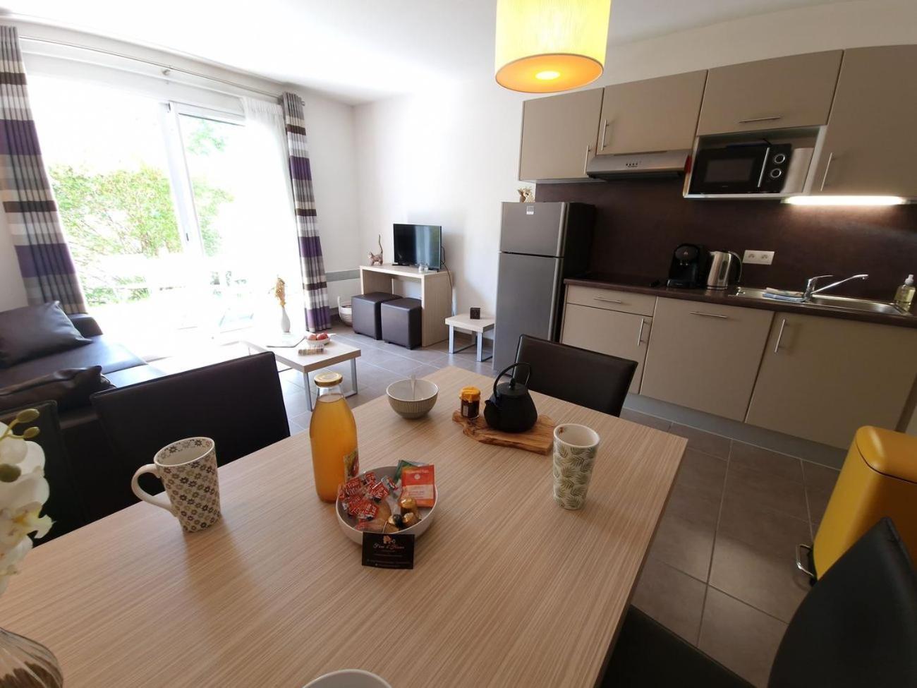 Nid D'Aven Charmante Maison, Piscine De Fevrier A Octobre 1-6P Dans Residence Pont-Aven Exteriör bild