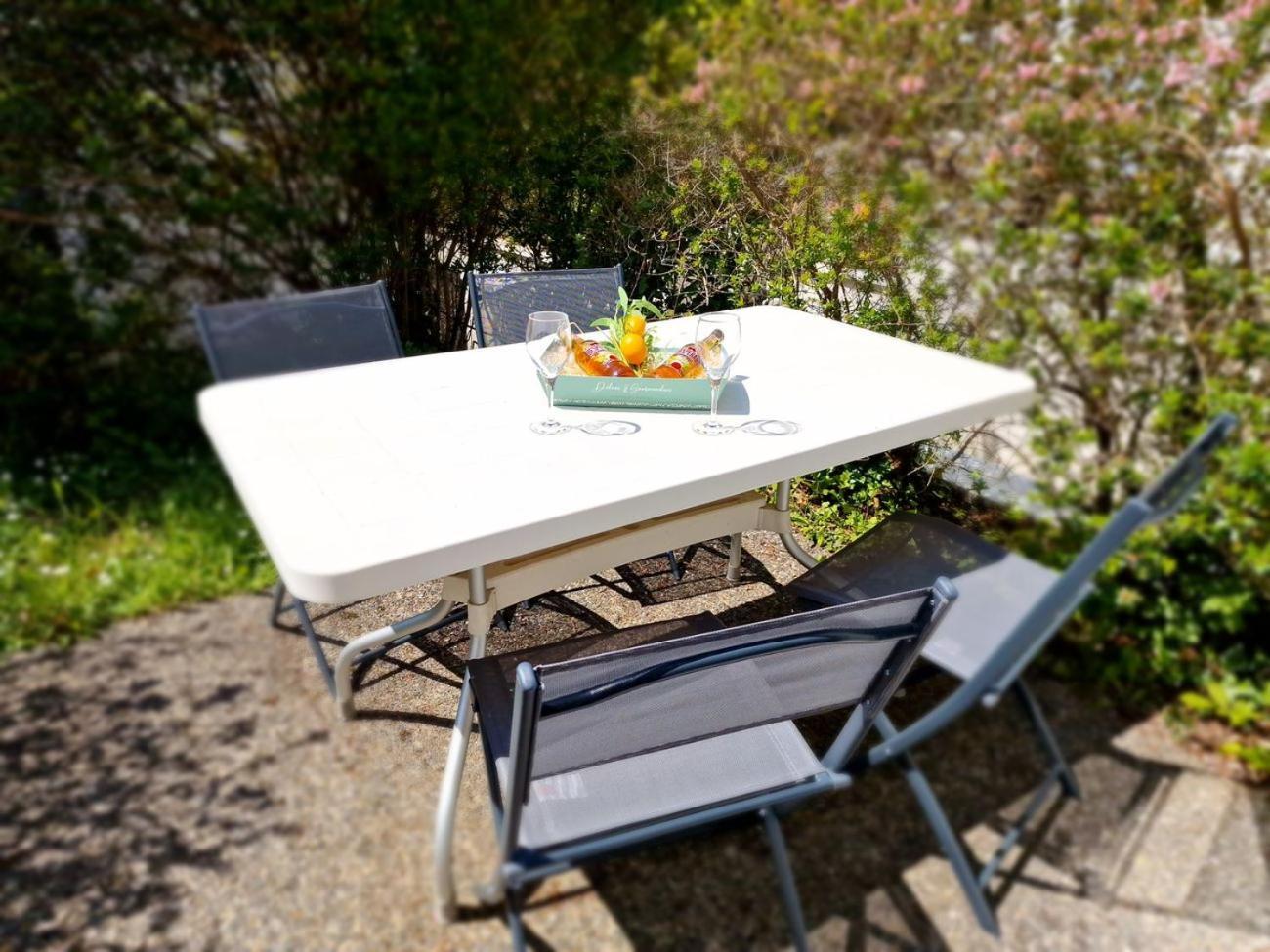 Nid D'Aven Charmante Maison, Piscine De Fevrier A Octobre 1-6P Dans Residence Pont-Aven Exteriör bild